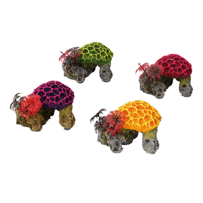 CORALSET MINI /WITH PLANTS/ASSORT 9,5x8,5x7CM