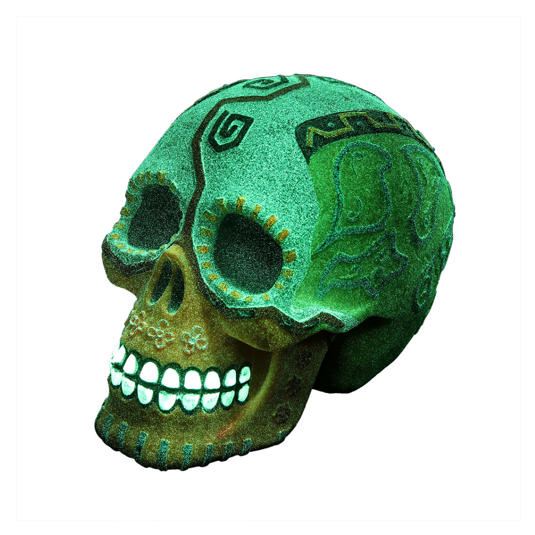 dia de los muertos skull 3 16,7x11,7x13CM Multicolour