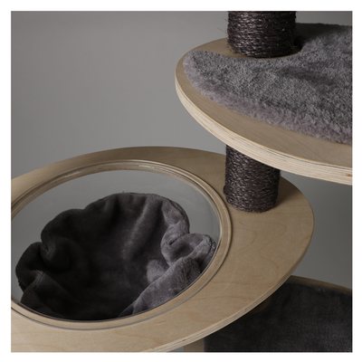 Krabpaal Orion 130 doos 2/2  Wood-coloured
