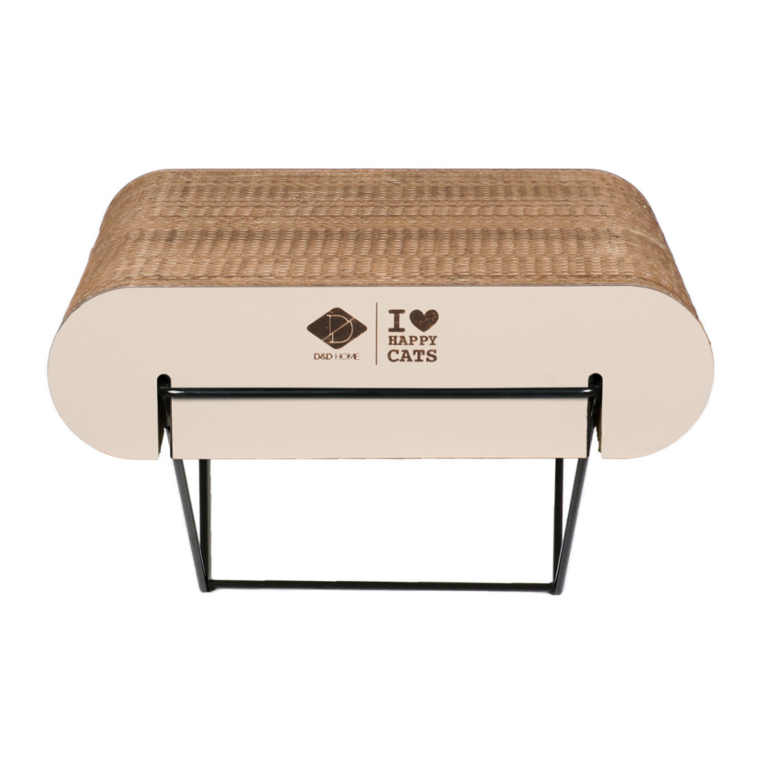 DAVID - cardboard wall shelf L - 60x29x24cm - max. 10kg brown/beige