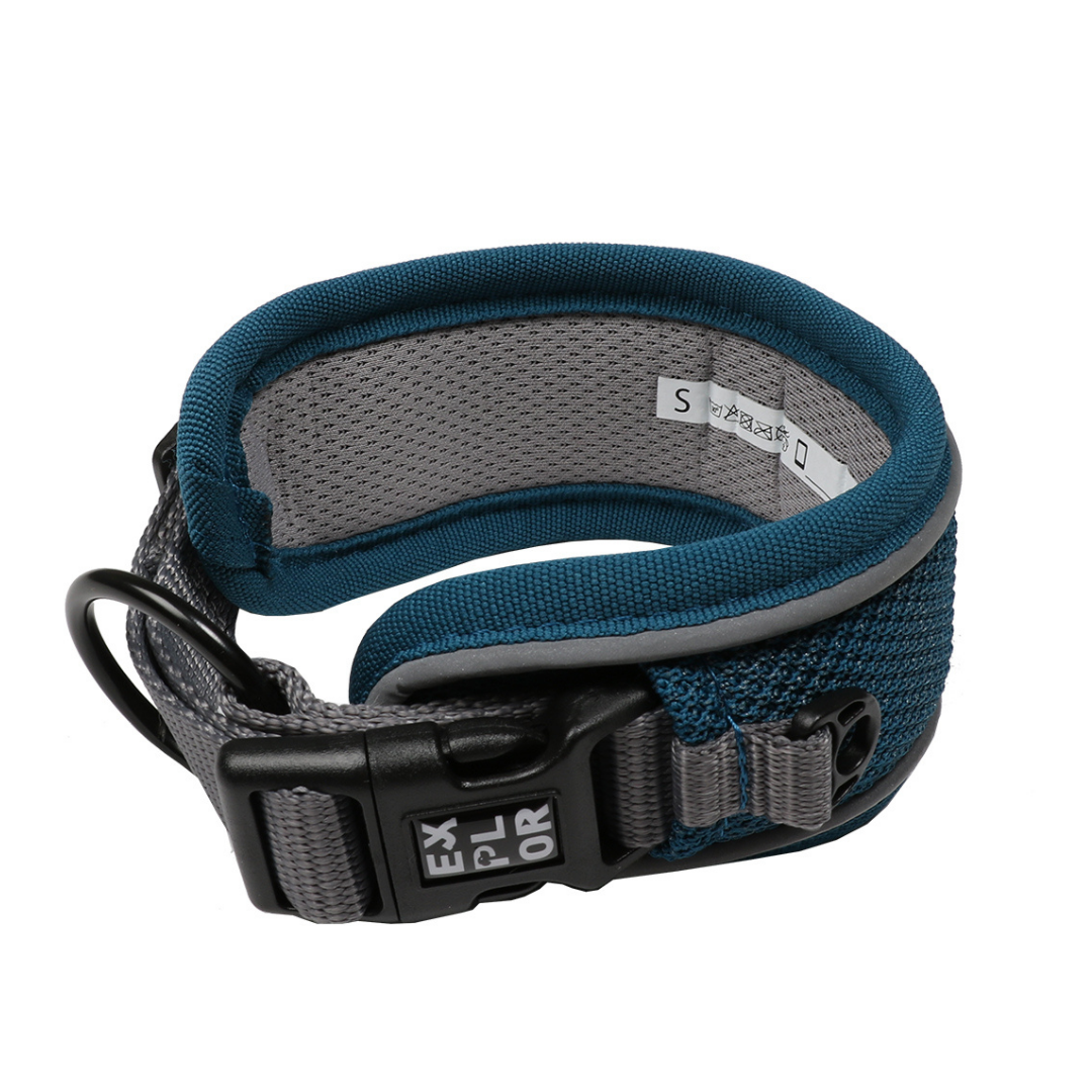 Ultimate Fit Control Collar Classic – L (Petrol Blue) Neck: 45-51cm | Width: 4cm