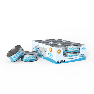 Naxos CAT Adult Sterilight PATE` TUNA & CHICKEN Gr 12x85