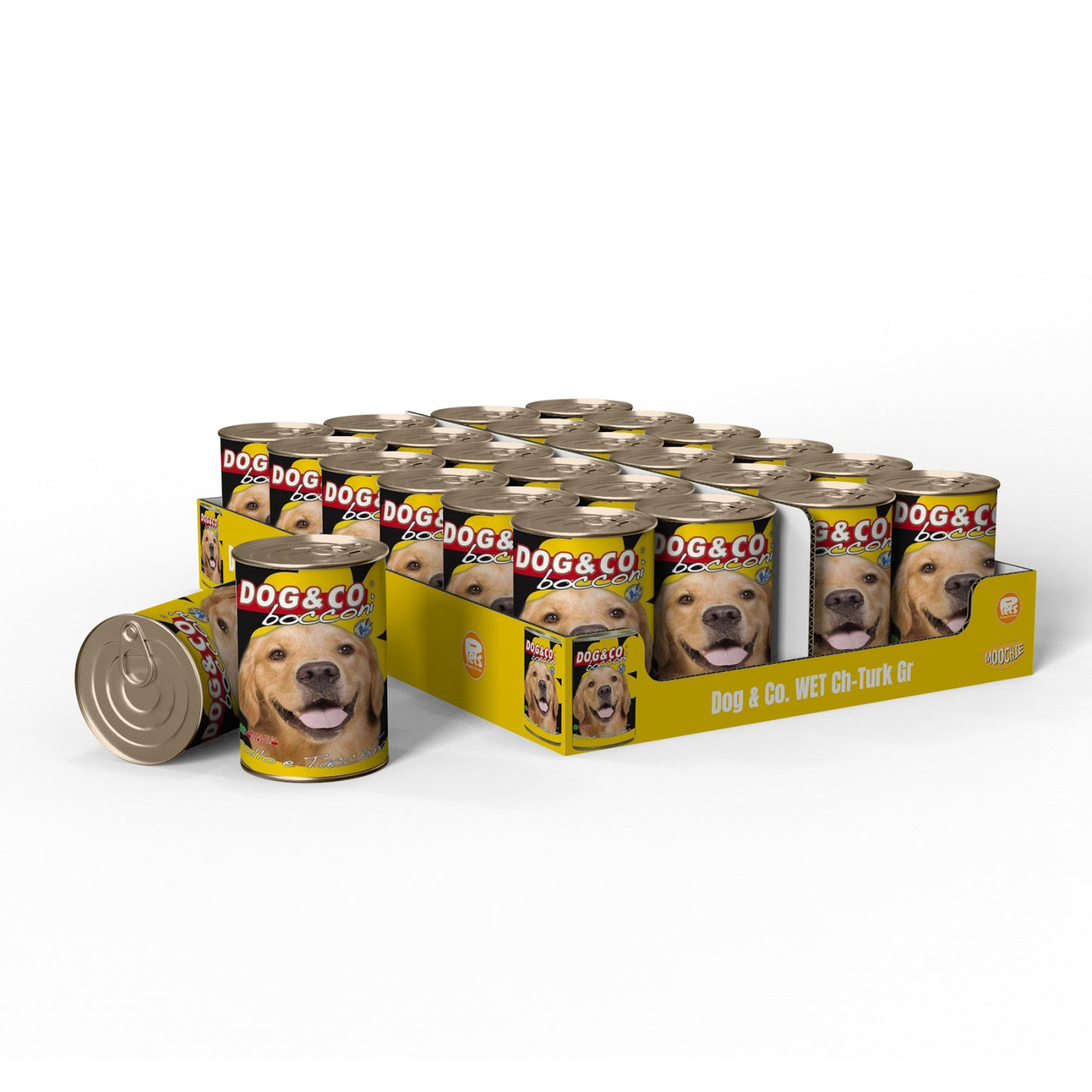 Dog & Co. WET Chicken & Turkey Gr 12*1250g
