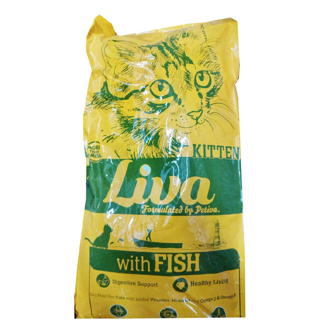 LIVA FISH KITTEN CAT FOOD 20 KG