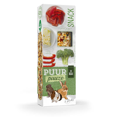 PUUR Pauze Sticks bell pepper & broccoli 2st - 110g
