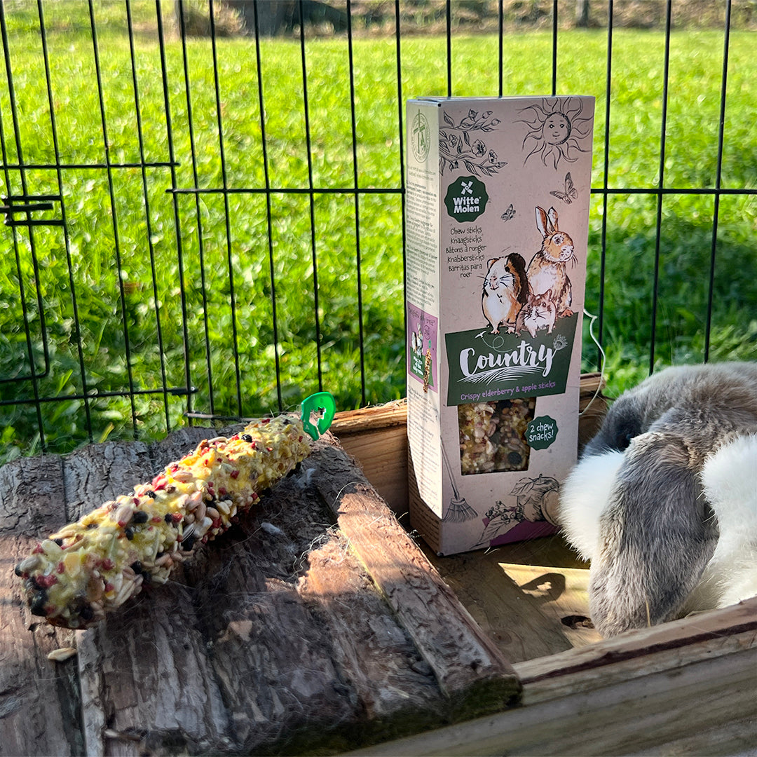 Country Chew sticks elderberry & apple 2st - 110g