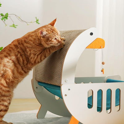 Cat hammock scratcher white 50.6*38.2*49.5cm