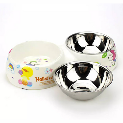 Dog Bone & House Print  Pet Bowls