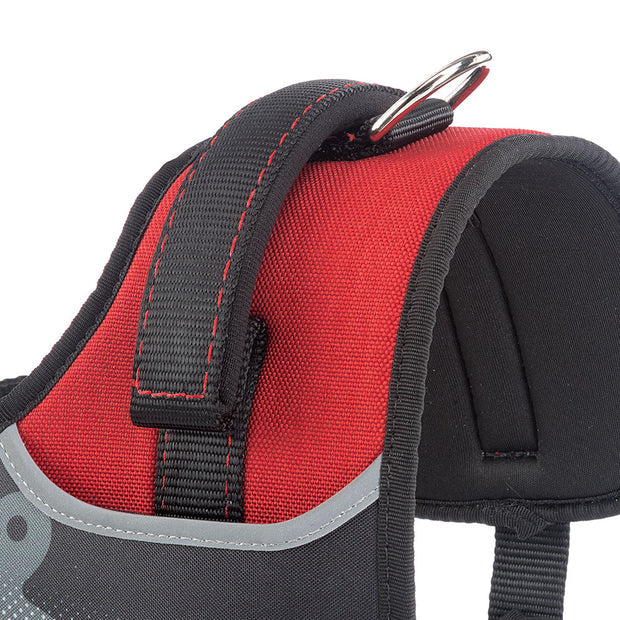 HERCULES P HI-TECH RED NYLON HARNESS