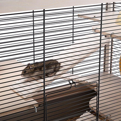 HAMSTERVILLE BLACK CAGE