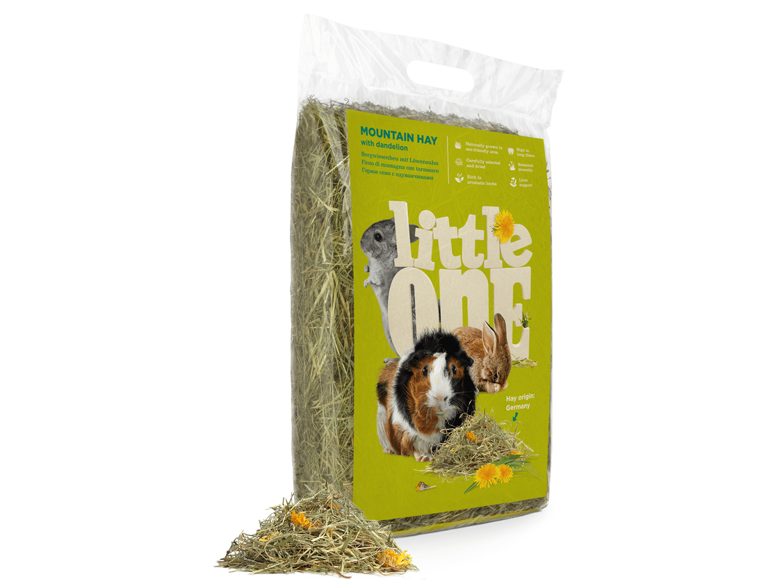 Little One Mountain Hay With Dandelion, Not Pressed, 400 G