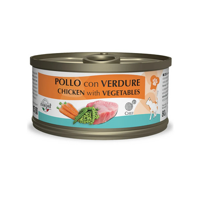 AEQUIL. CHEF Chicken with Vegetables Cat Food – 80g