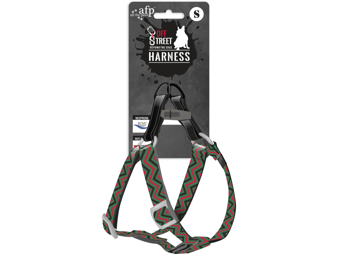 AFP (All For Paws) Dog Step-in Harness - Chevron