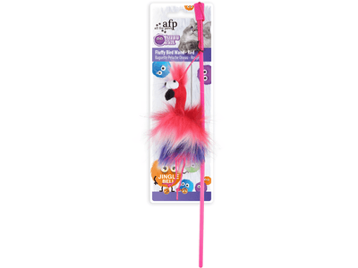 AFP (All For Paws) Furry Ball - Fluffy Bird Wand