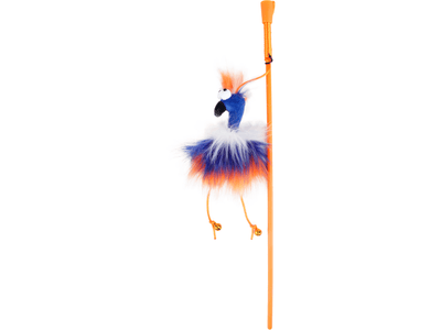 AFP (All For Paws) Furry Ball - Fluffy Bird Wand