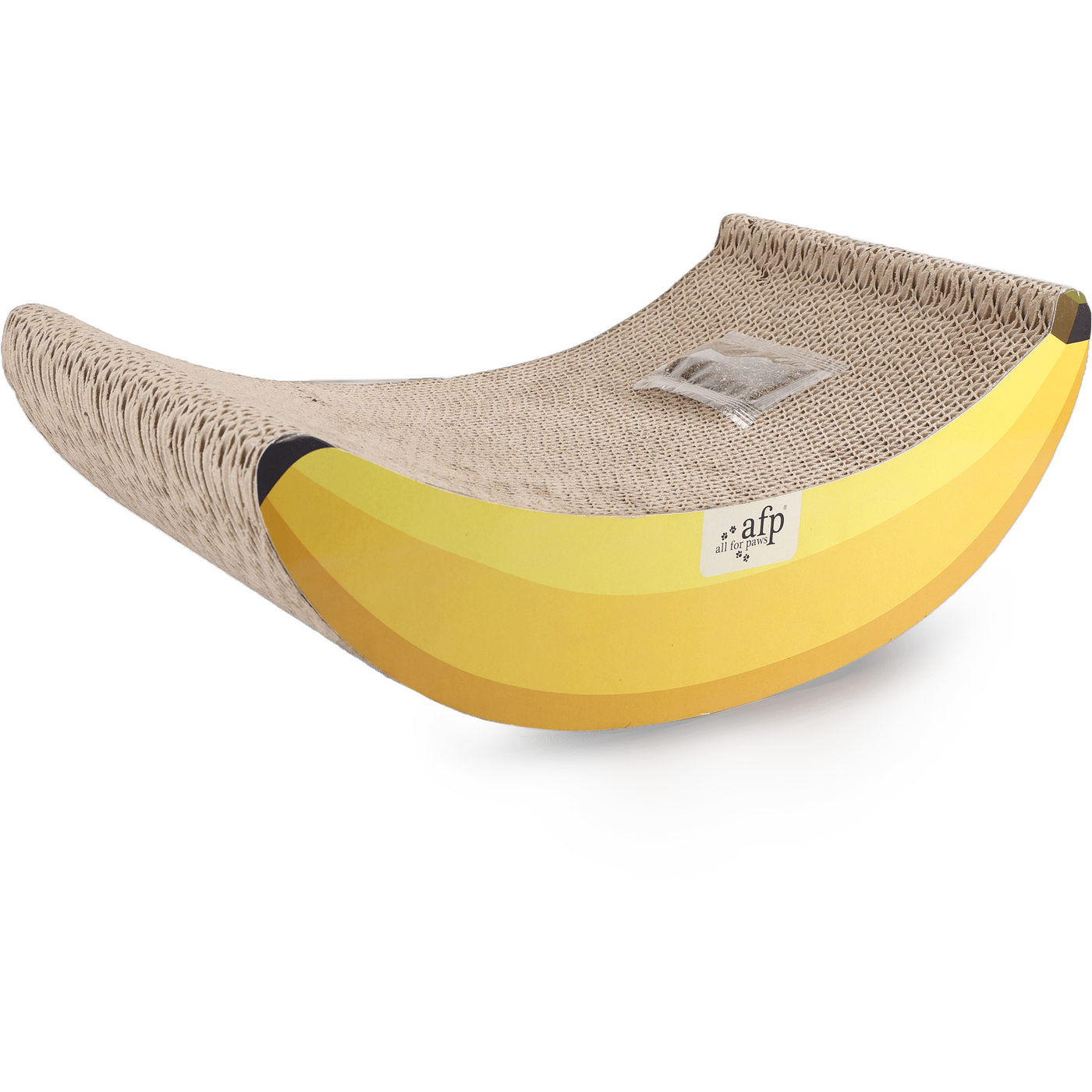 AFP (All For Paws) Green Rush - Banana Wobble 'N' Scratch