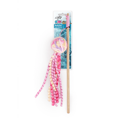 AFP (All For Paws) Knotty Habit - Woolly Ball (Pink)
