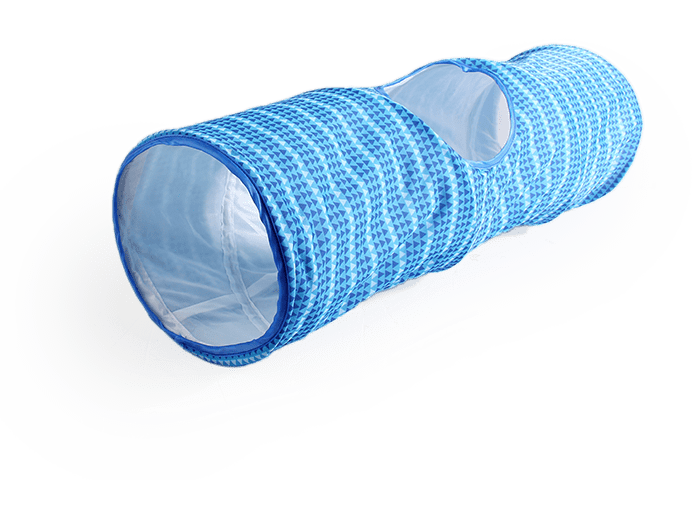 AFP (All for Paws) Modern Cat Tunnel - Blue