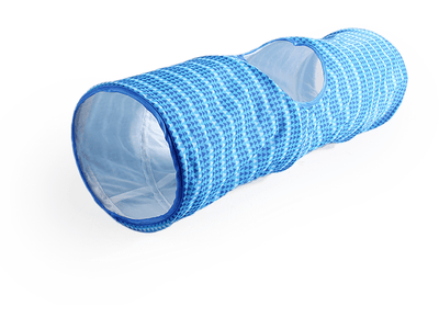 AFP (All for Paws) Modern Cat Tunnel - Blue