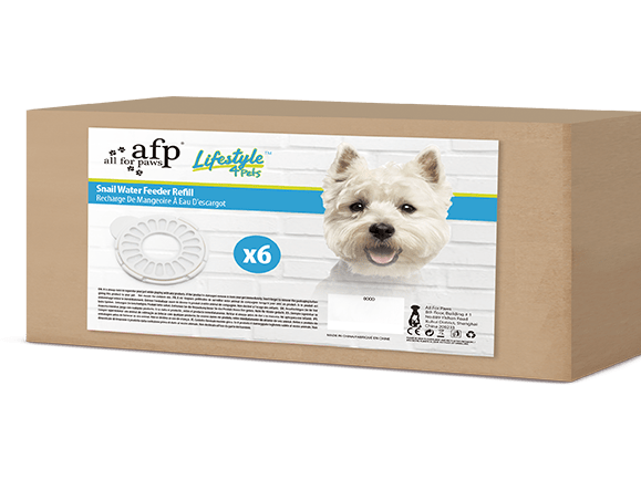 AFP Lifestyle 4 Pets - Snail Water Feeder Refill 6Pk