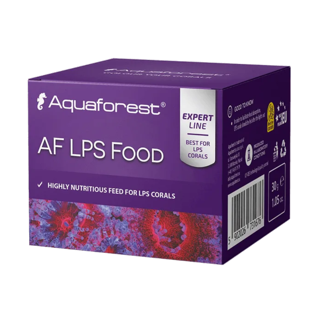 Aquaforest AF LPS Food packaging on a white background