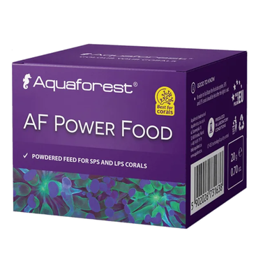 Aquaforest AF Power Food packaging on a white background