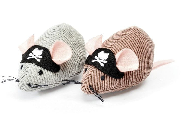 Striped Play Mouse - Pira-Mouse Cat Toy (10cm)