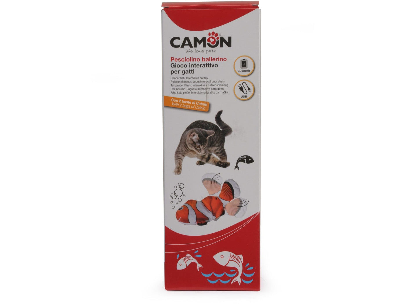 Interactive Cat Toy - Flopping Fish With Usb Charger