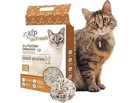 ALL FOR PAWS Flushable Natural Cat Litter – Coffee Scented