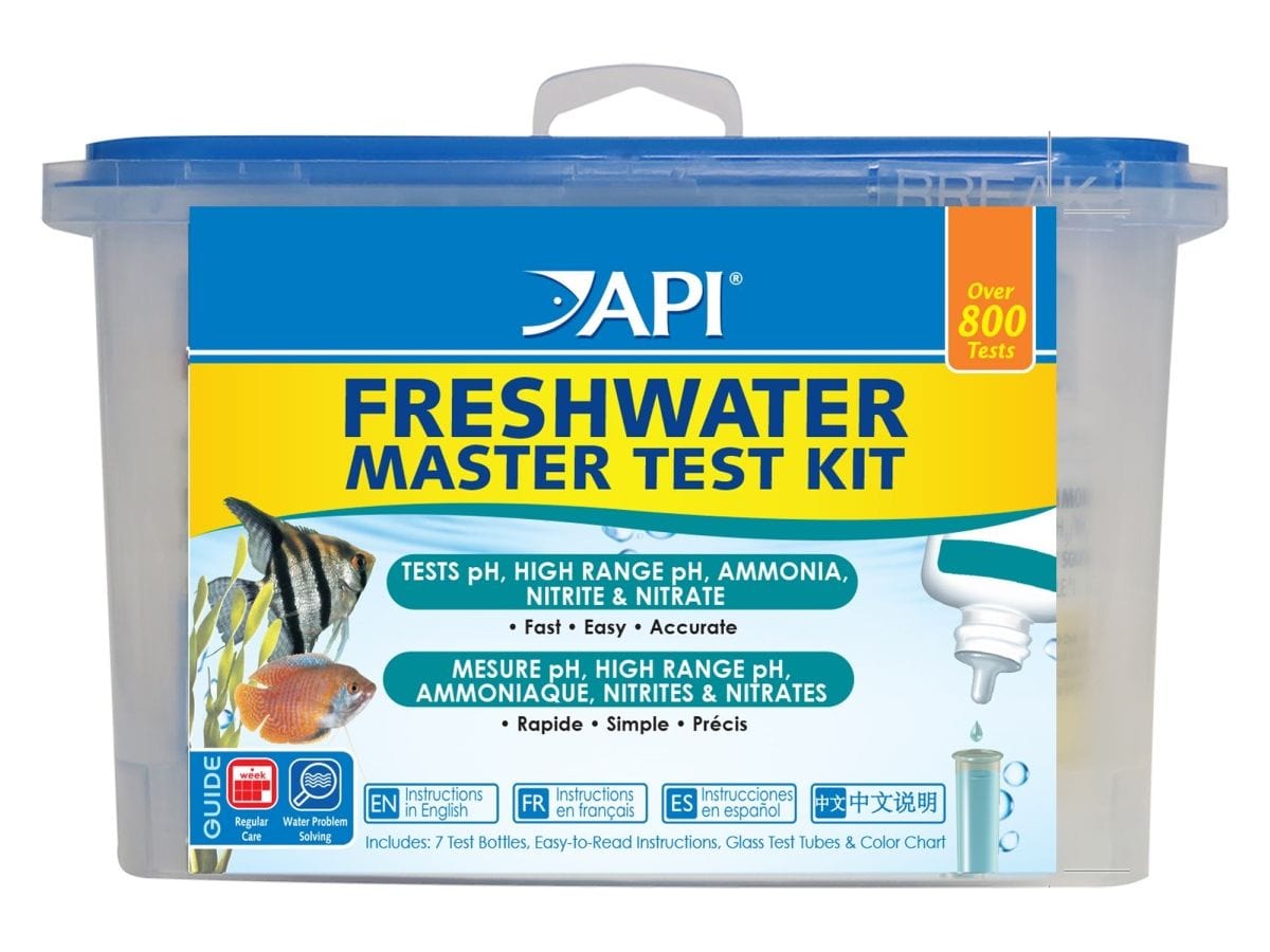 API Freshwater aquarium master test kit. 800 count