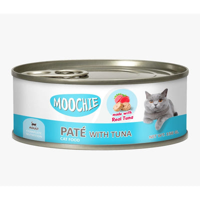 A can of Moochie Loaf with Tuna Pâté, 156g
