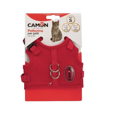 Adjustable Cat Harness - MESH, Black, Size SM (180-230/270-330mm)