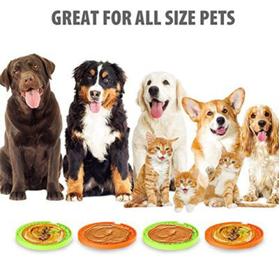 Silicone, toxic free, with Powerful Suction Cup on Backside Green 15*15*1cm