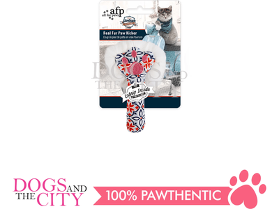 All For Paws (AFP) Vintage - Rabbit Fur Kick Toy