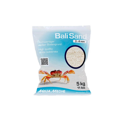 Aqua Medic Bali Sand 3-4 mm – Natural Calcareous Sand for Saltwater Aquariums (5 kg Bag)