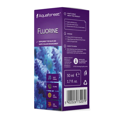 Aquaforest Fluorine – Fluoride Supplement for Reef Corals (50ml)