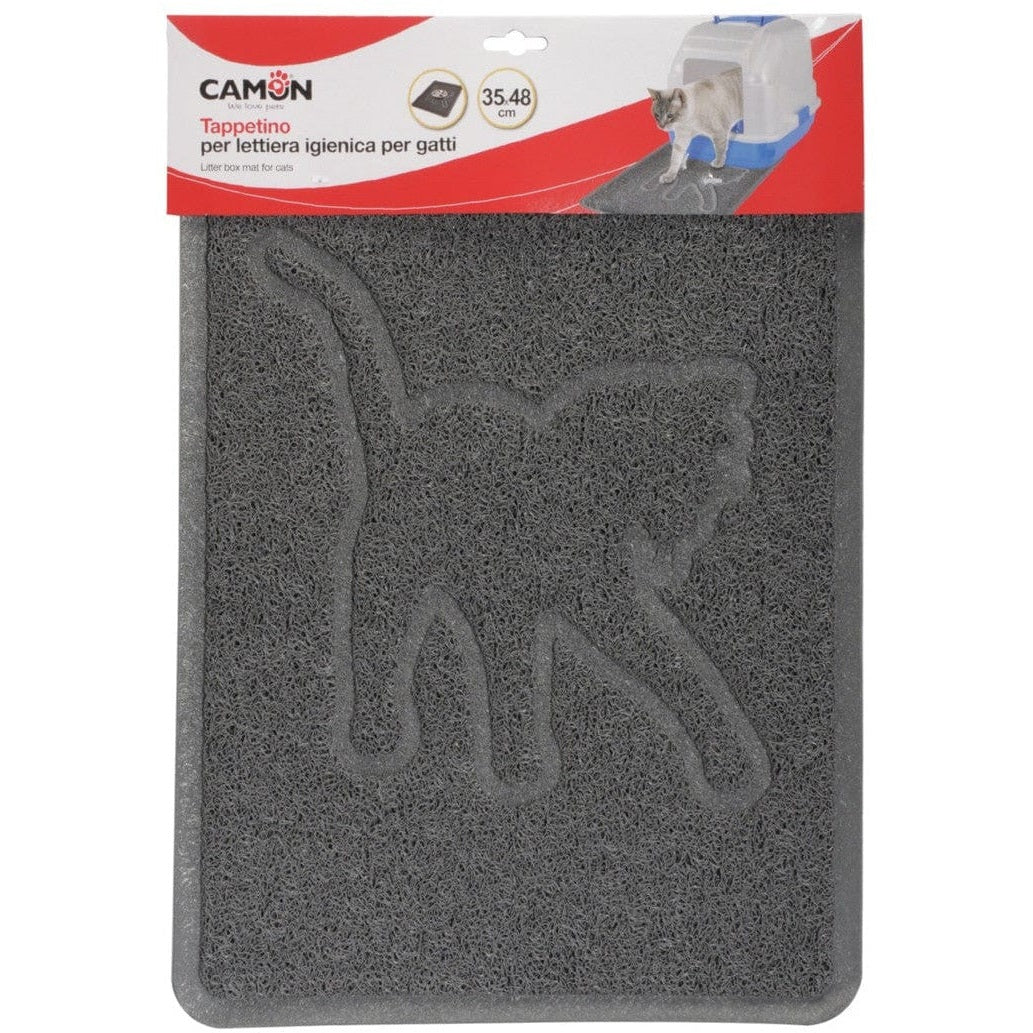 Rectangular litter box outlet