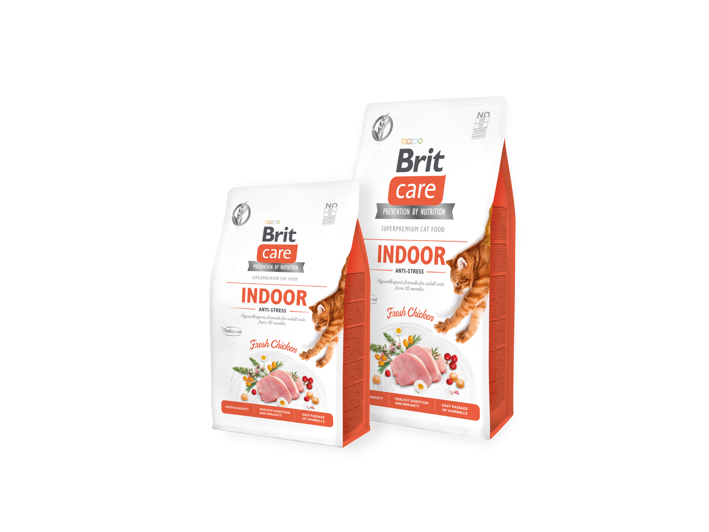 Brit Care Cat Grain-Free Indoor Anti-stress, 7 kg