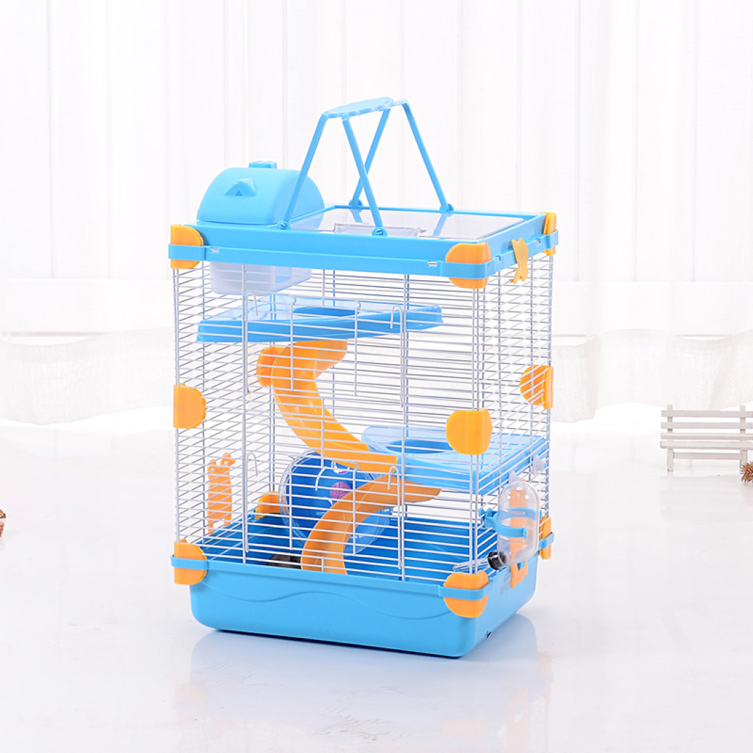 Hamster Threestory loft blue 31*24*46