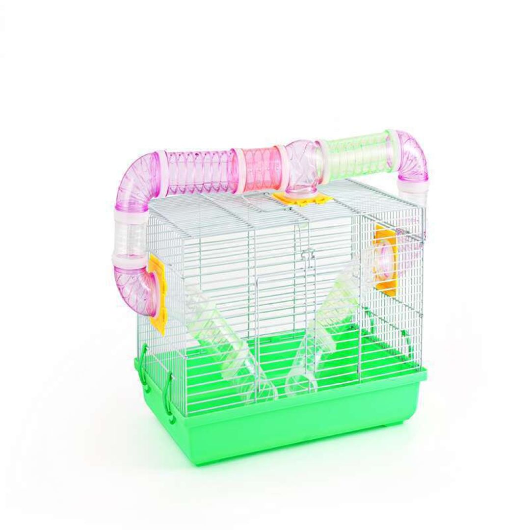 Hamster Pipe base blue cage 47*30*30