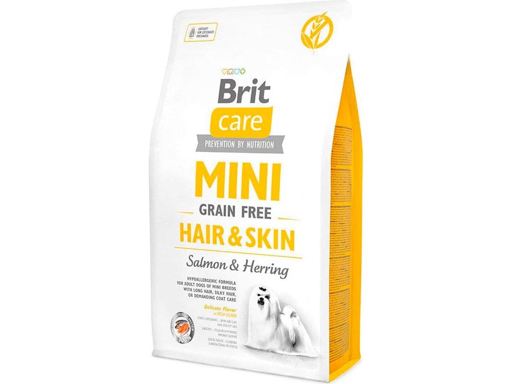 Brit Care Mini Grain Free Hair & Skin 7 kg