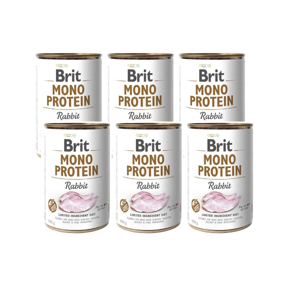 Brit Care Mono Protein Rabbit 6x400 g