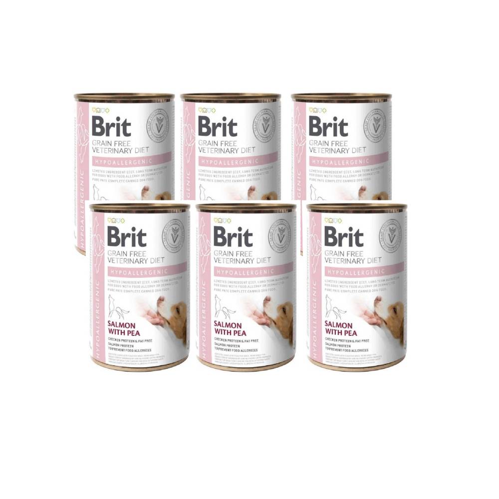 Brit Grain-Free VD Dog Can Hypoallergenic 6x400 g