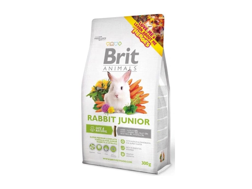 Brit Animals  RABBIT JUNIOR Complete 300 g