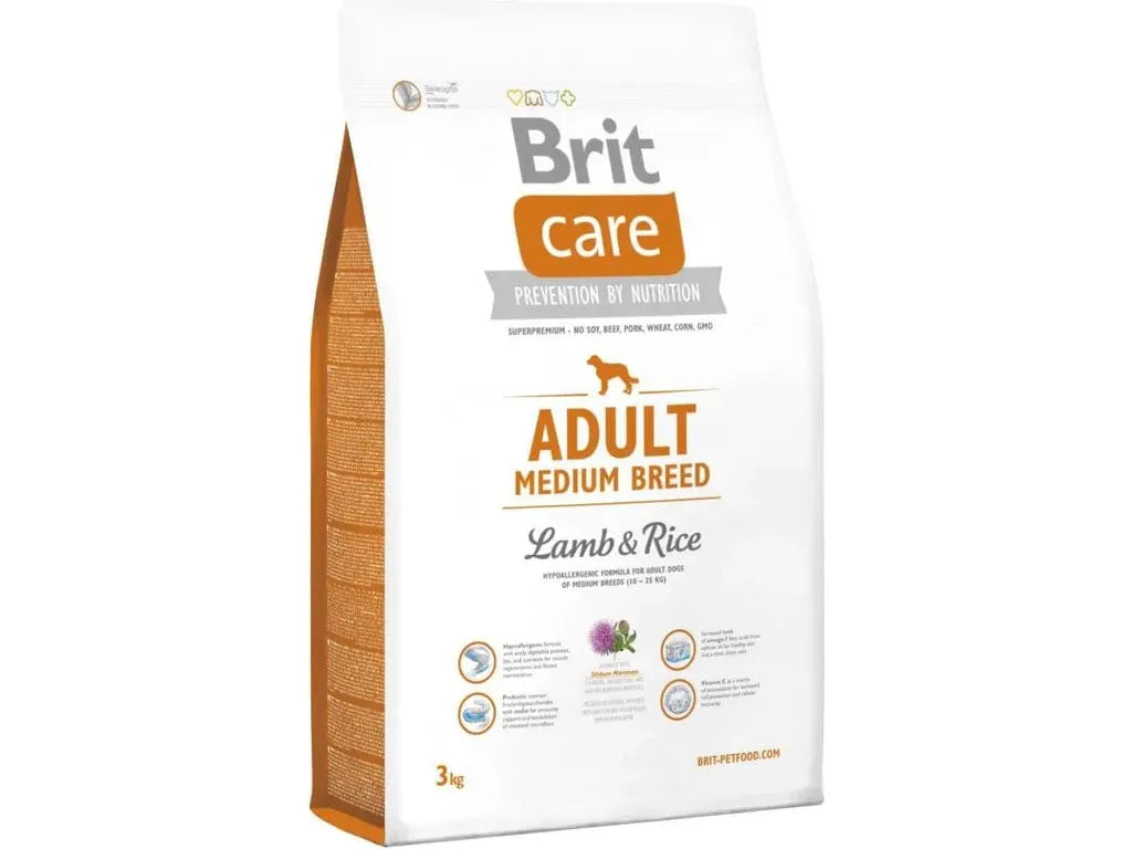 Brit Care Adult Medium Breed Lamb & Rice 