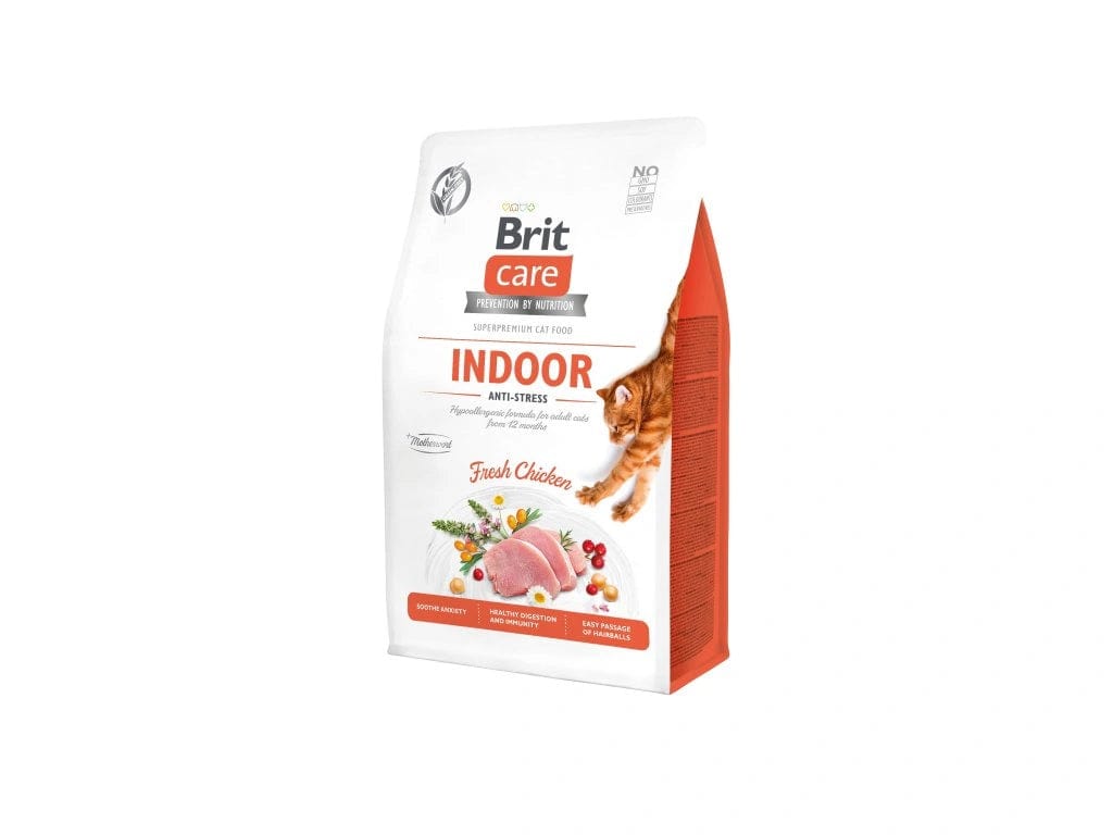 Brit Care Cat Grain-Free Indoor Anti-Stress, 7 KG