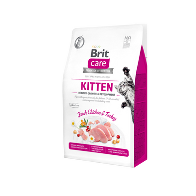 Brit Care Cat Grain-Free Kitten Healthy Growth & Development, 0.4 kg