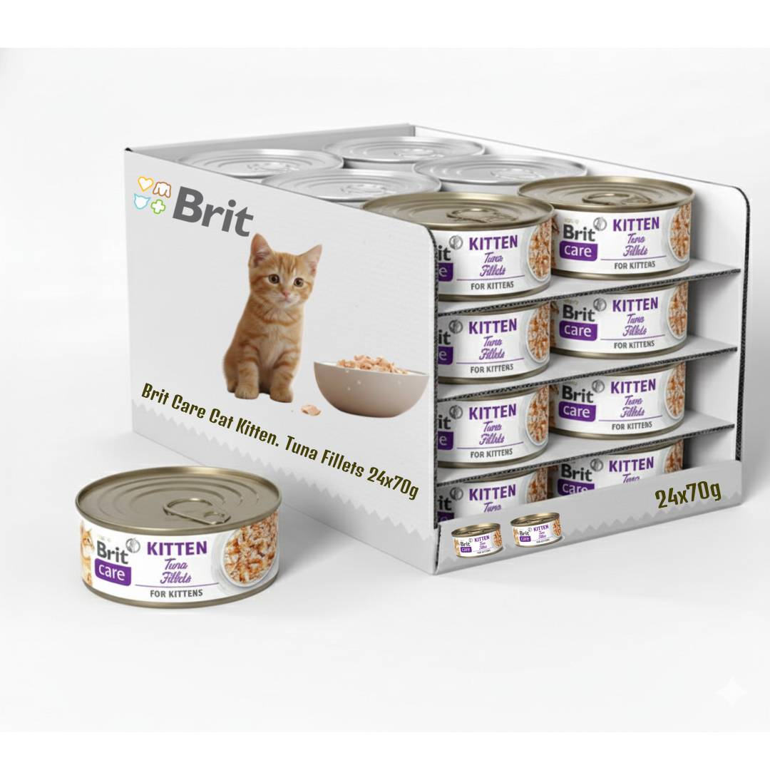 بريت كير كات هريرة. فيليه التونة 24x70 جرام