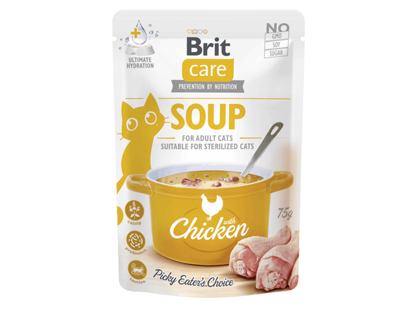 Brit Care Cat Soup with Chicken 