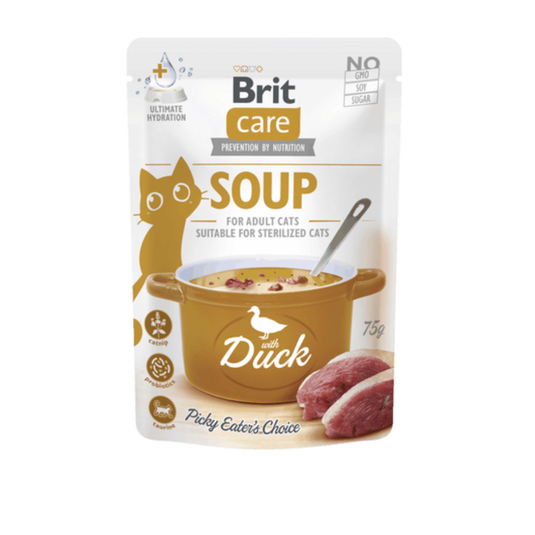 Brit Care Cat Soup with Duck 75 g